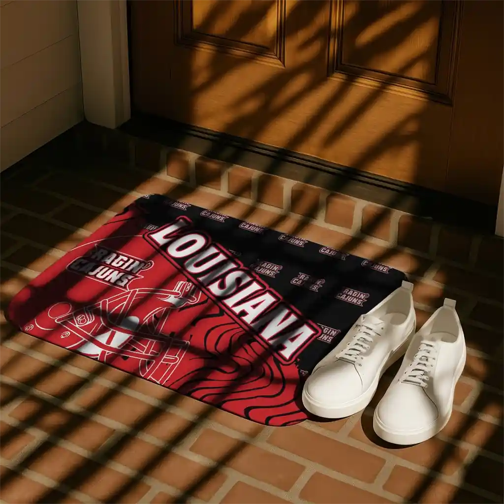 louisiana-ragin-cajuns-football-pride-red-doormat-trendy.webp