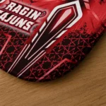 louisiana-ragin-cajuns-graphic-stripes-red-doormat-best-selling.webp