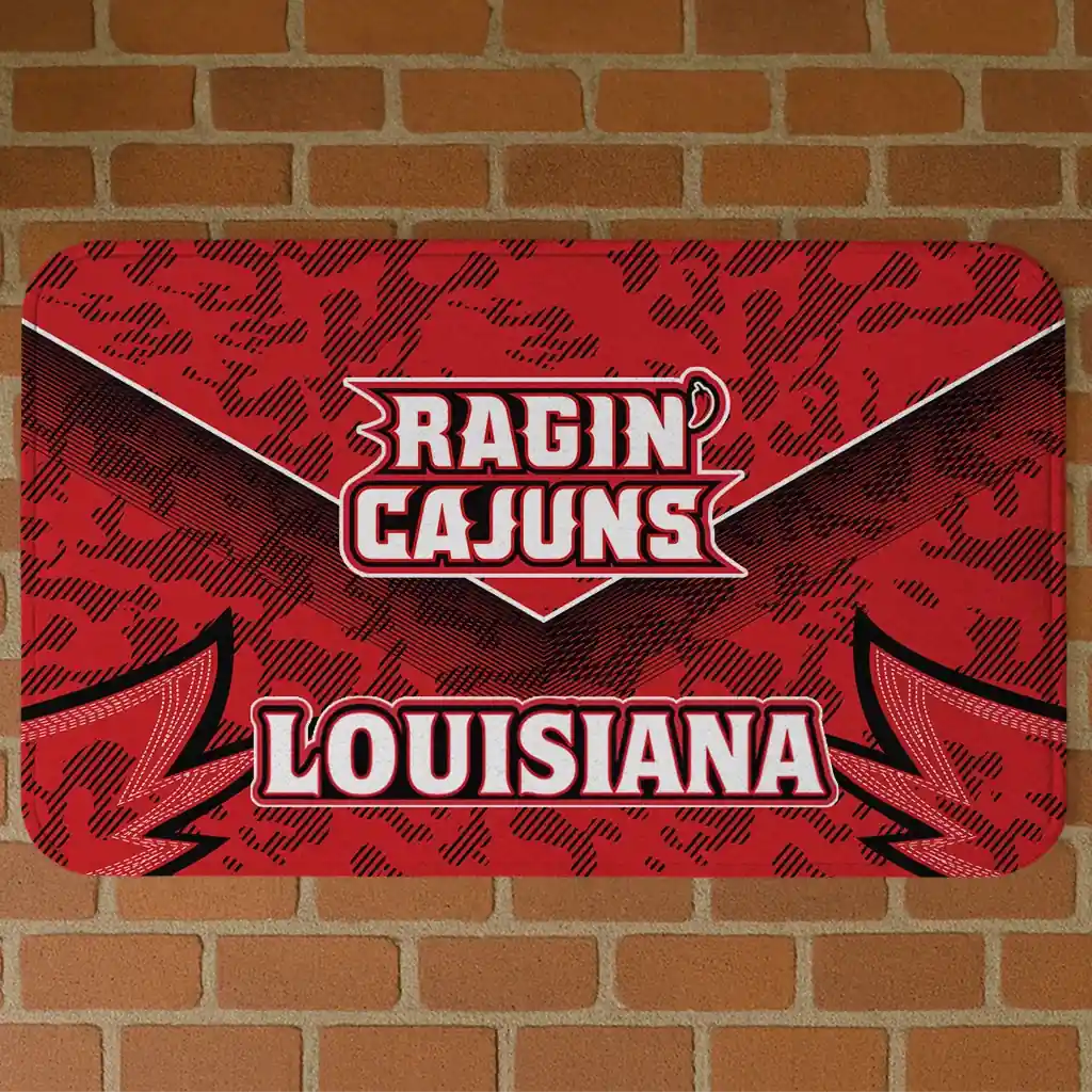 louisiana-ragin-cajuns-layered-lines-red-doormat-best-selling.webp louisiana ragin cajuns layered lines red doormat best selling