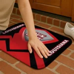 louisiana-ragin-cajuns-ninja-mesh-red-doormat-best-selling.webp
