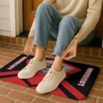louisiana-ragin-cajuns-ninja-mesh-red-doormat-best-selling.webp