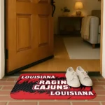 louisiana-ragin-cajuns-plate-rip-red-doormat-best-selling.webp