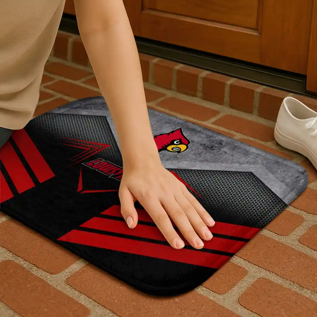 louisville-cardinals-chevron-points-red-black-doormat-premium-grade.webp