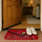 louisville-cardinals-layered-lines-red-doormat-best-selling.webp