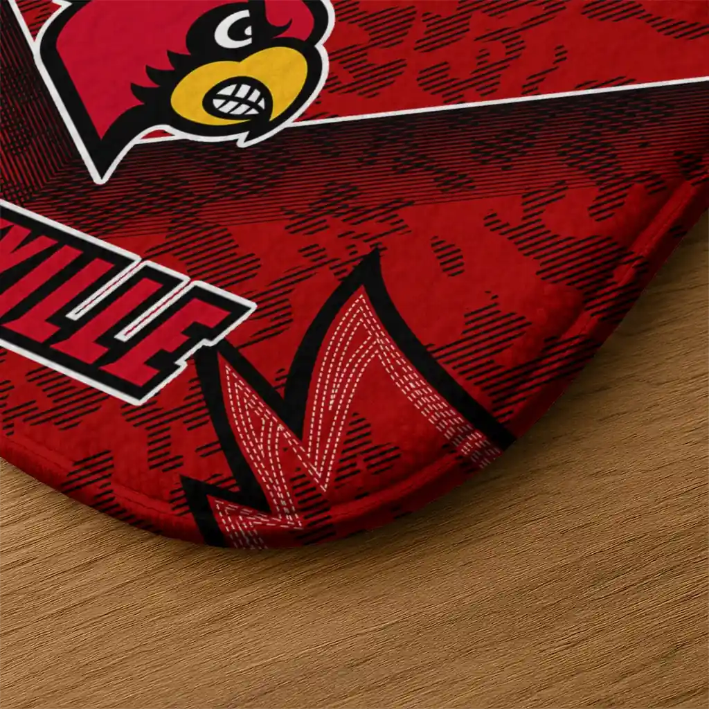 louisville-cardinals-layered-lines-red-doormat-latest-model.webp