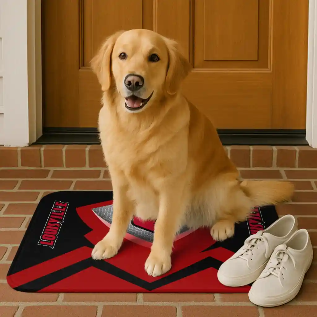 louisville-cardinals-ninja-mesh-red-doormat-high-quality.webp