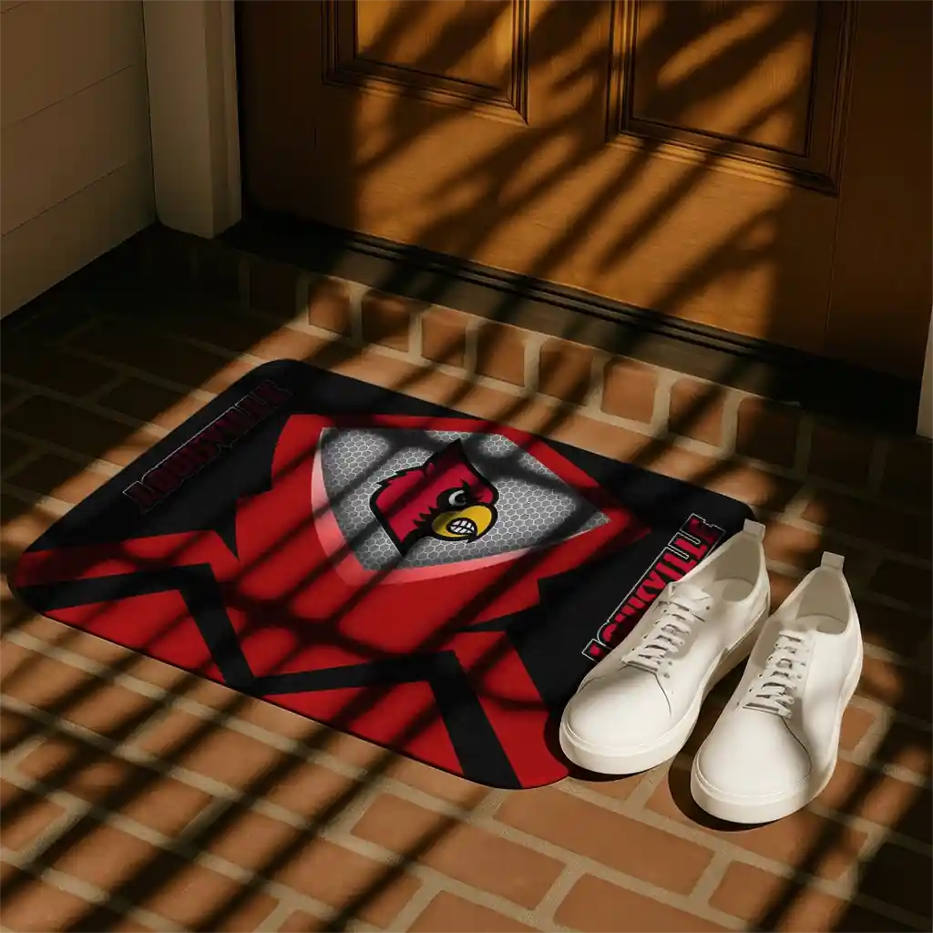 louisville-cardinals-ninja-mesh-red-doormat-trendy.webp
