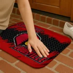 louisville-cardinals-plate-rip-red-doormat-best-selling.webp