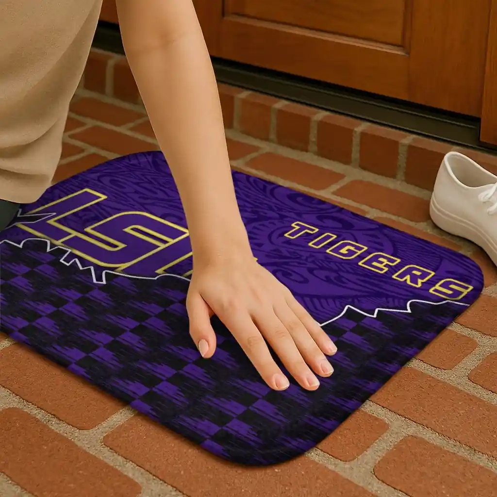 lsu-tigers-tribal-detailing-purple-black-doormat-premium-grade.webp