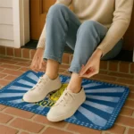 marquette-golden-eagles-helmet-centerpiece-blue-doormat-best-selling.webp