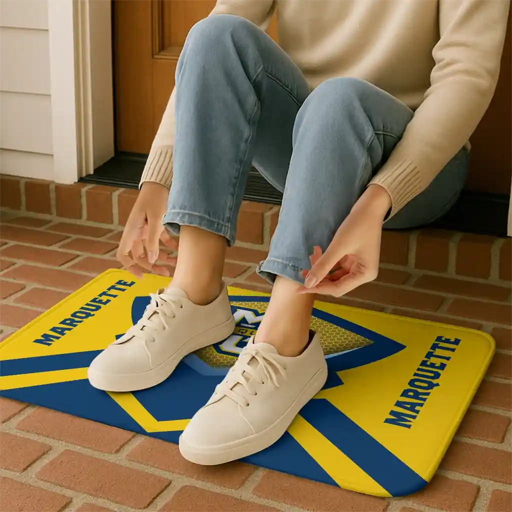 marquette-golden-eagles-ninja-mesh-blue-doormat-top-rated.webp