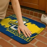 marquette-golden-eagles-plate-rip-blue-doormat-best-selling.webp