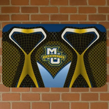 Marquette Golden Eagles Torso Pattern Doormat