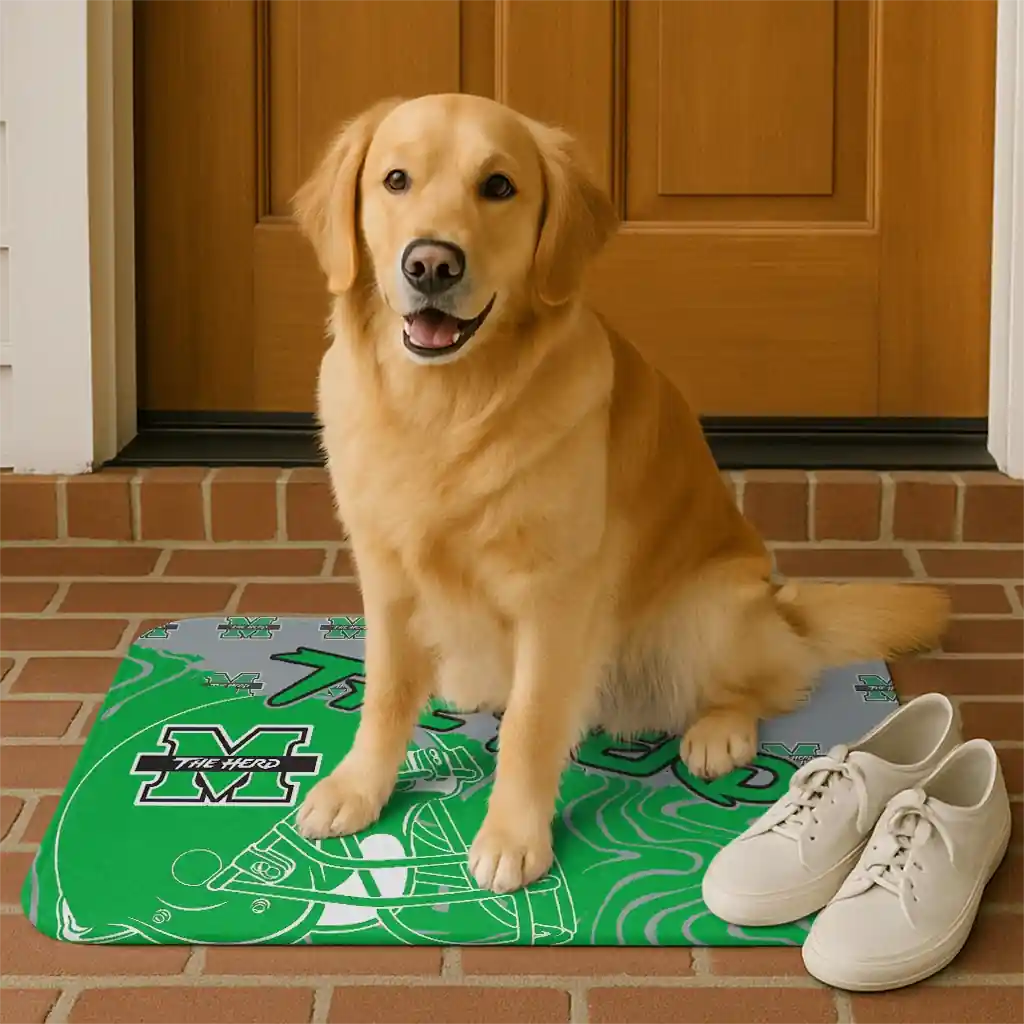 marshall-thundering-herd-football-pride-green-doormat-high-quality.webp
