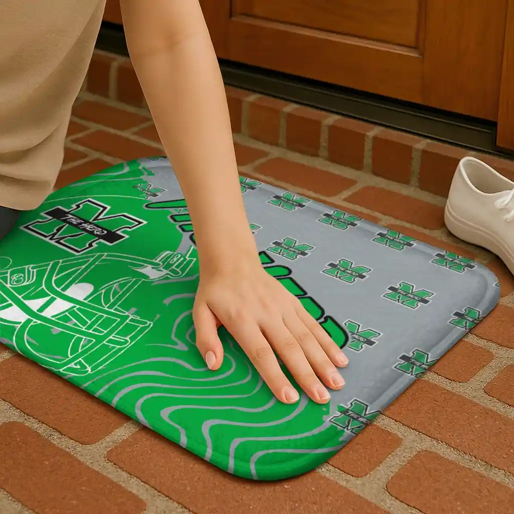 marshall-thundering-herd-football-pride-green-doormat-premium-grade.webp