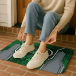marshall-thundering-herd-hexagon-oval-green-doormat-best-selling.webp