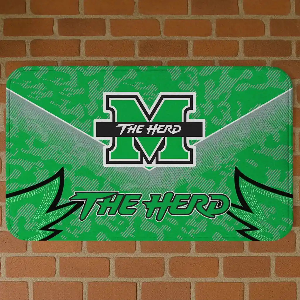 marshall-thundering-herd-layered-lines-green-doormat-best-selling.webp marshall thundering herd layered lines green doormat best selling