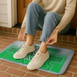 marshall-thundering-herd-pixel-blur-green-doormat-best-selling.webp