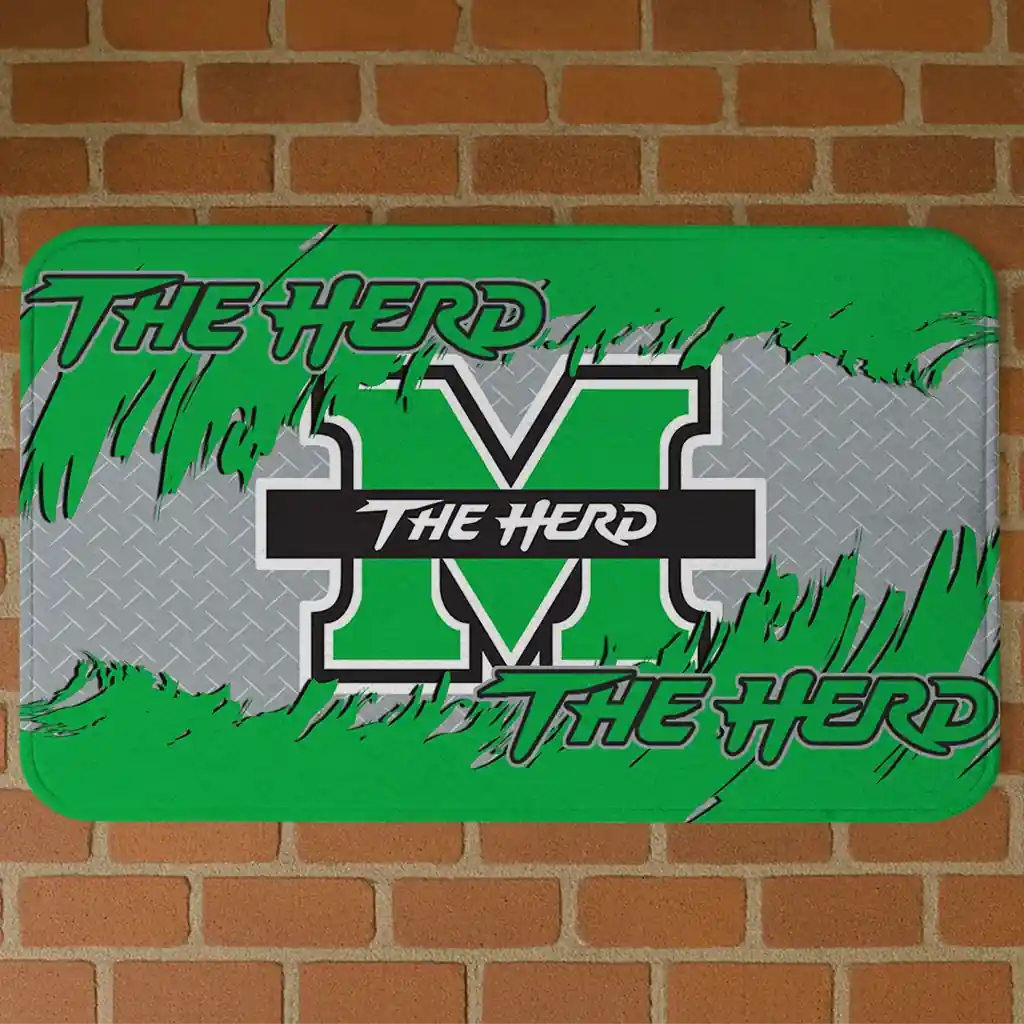 marshall-thundering-herd-plate-rip-green-doormat-best-selling.webp marshall thundering herd plate rip green doormat best selling