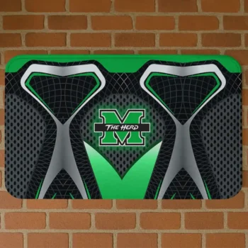Marshall Thundering Herd Torso Pattern Doormat