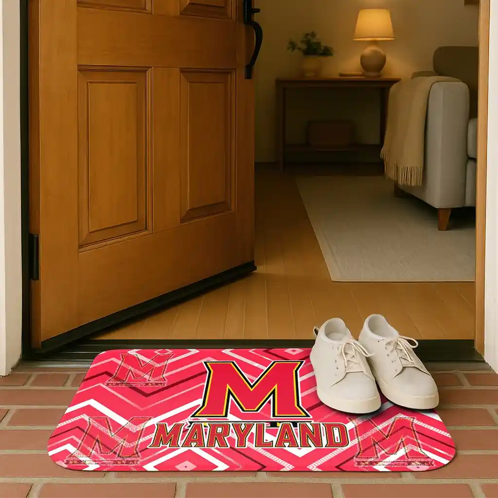 maryland-terrapins-chevron-geometrics-red-doormat-fashion-forward.webp