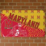 Maryland Terrapins Football Pride Red Doormat