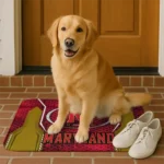 maryland-terrapins-hexagon-oval-red-doormat-best-selling.webp