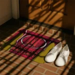 maryland-terrapins-hexagon-oval-red-doormat-best-selling.webp