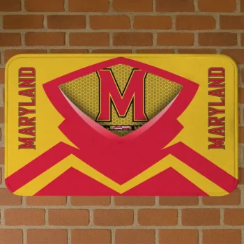 Maryland Terrapins Ninja Mesh Red Doormat