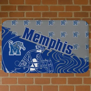 Memphis Tigers Football Pride Blue Doormat
