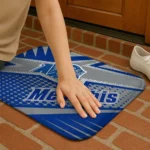memphis-tigers-sharp-flash-blue-doormat-best-selling.webp