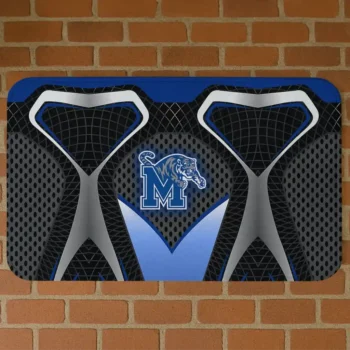 Memphis Tigers Torso Pattern Grey Crocs Doormat