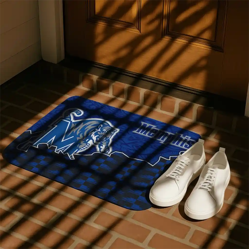 memphis-tigers-tribal-detailing-blue-black-doormat-trendy.webp