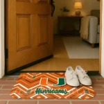 miami-hurricanes-chevron-geometrics-orange-doormat-best-selling.webp