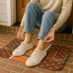 miami-hurricanes-chevron-stack-orange-doormat-best-selling.webp