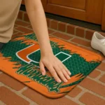 miami-hurricanes-plate-rip-orange-doormat-best-selling.webp