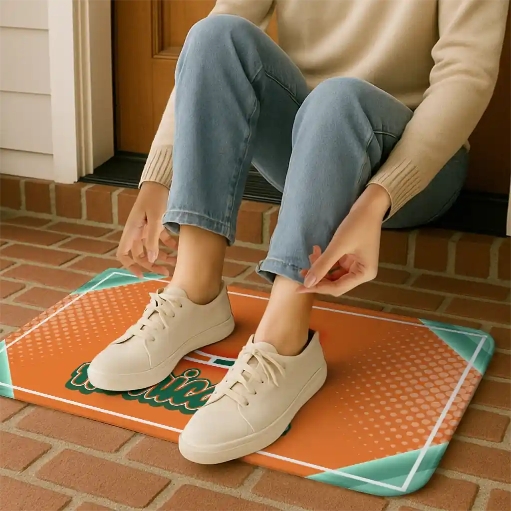 miami-hurricanes-silver-halftone-orange-doormat-top-rated.webp