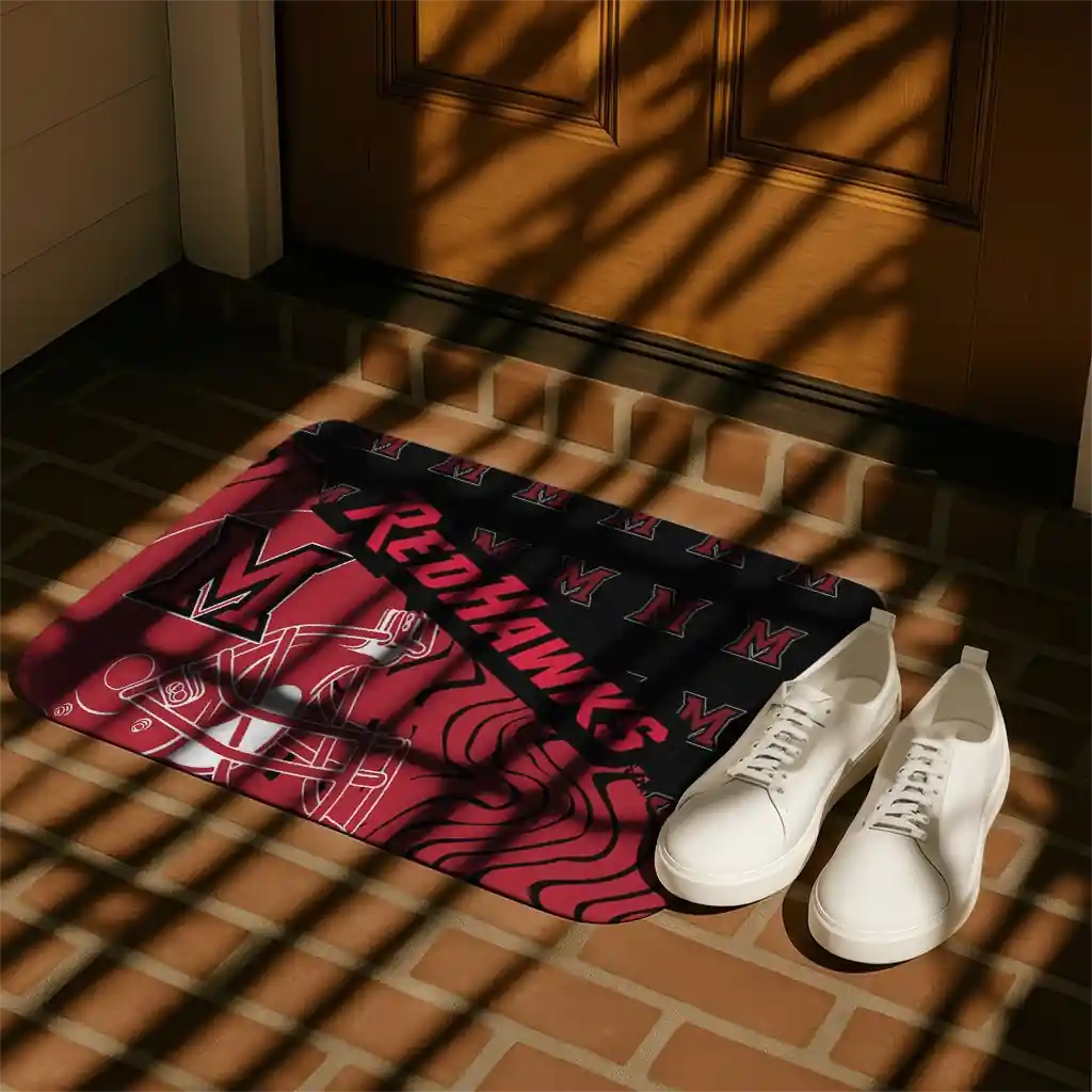 miami-redhawks-football-pride-red-doormat-trendy.webp