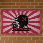 miami-redhawks-helmet-centerpiece-red-doormat-best-selling.webp
