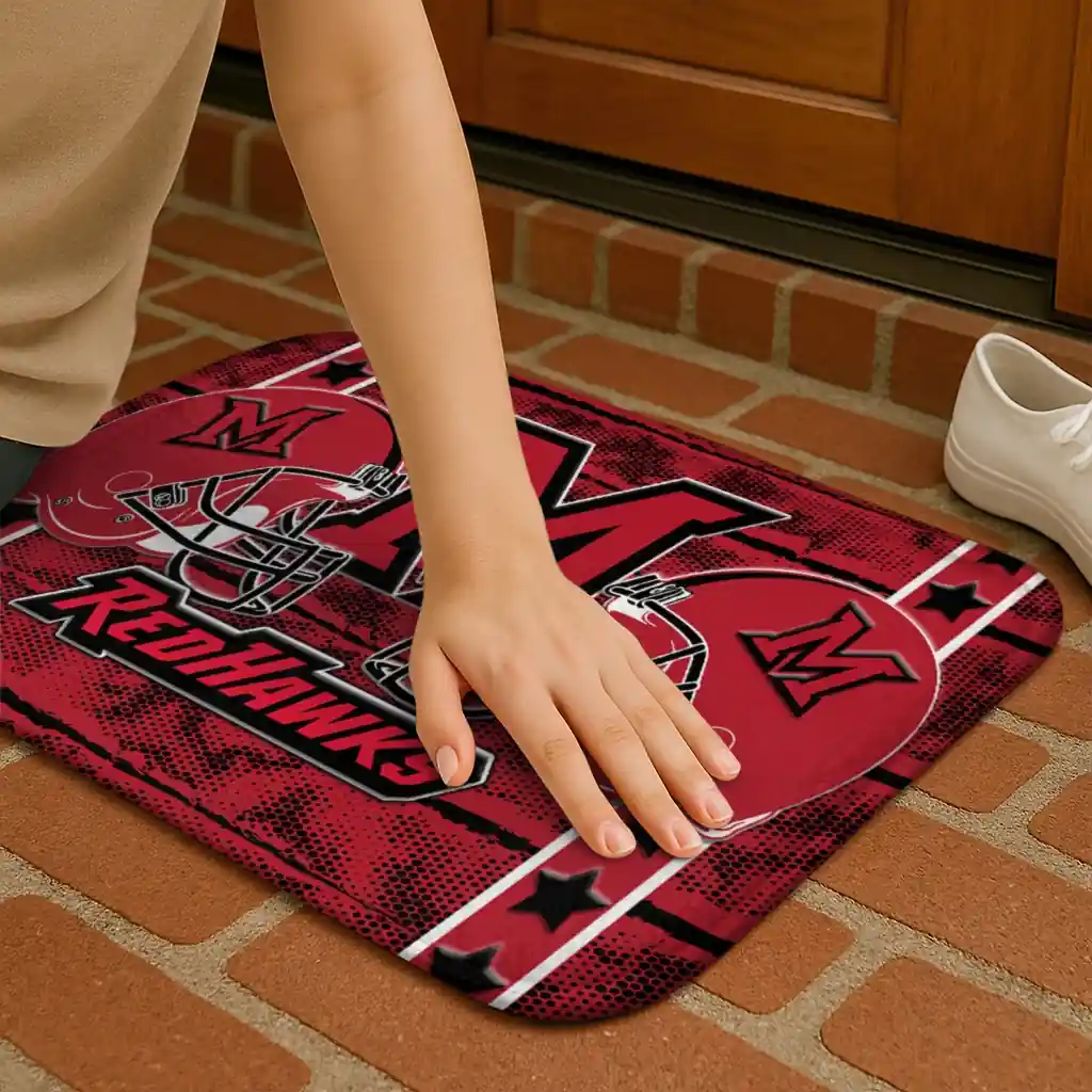 miami-redhawks-helmet-illustration-red-doormat-premium-grade.webp