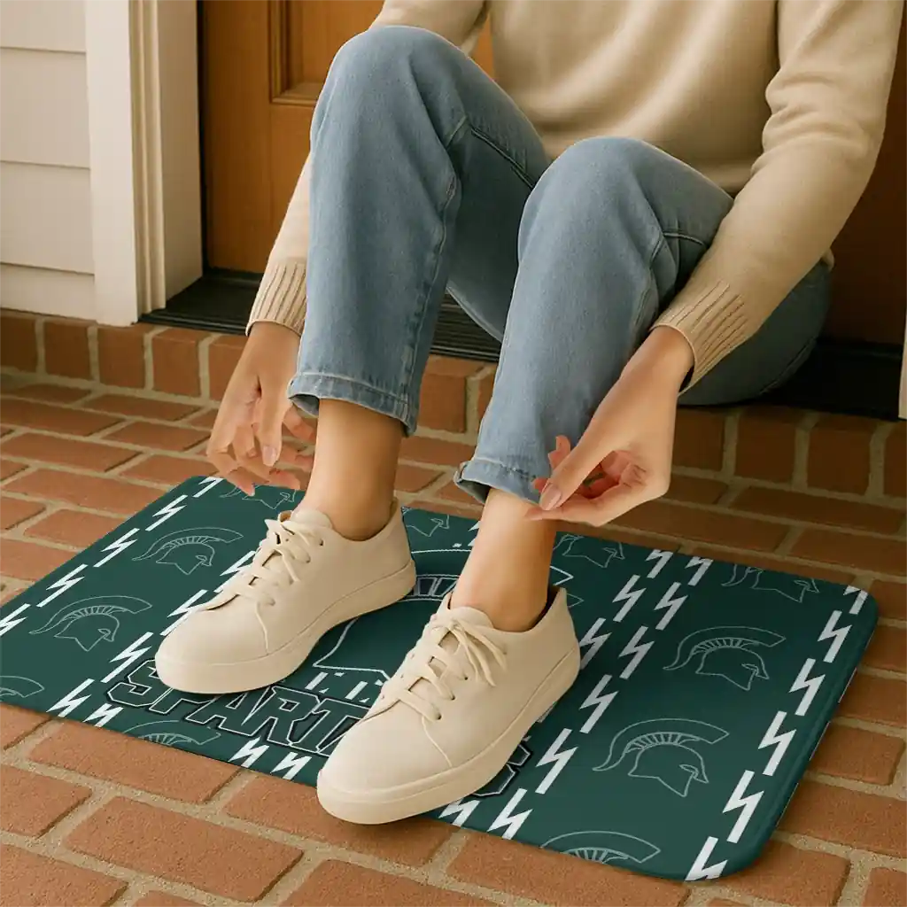 michigan-state-spartans-bolt-row-green-doormat-top-rated.webp