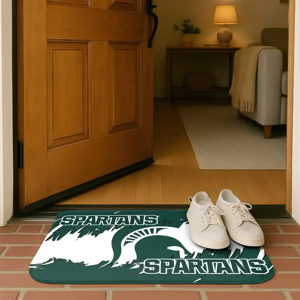 michigan-state-spartans-plate-rip-green-doormat-fashion-forward.webp