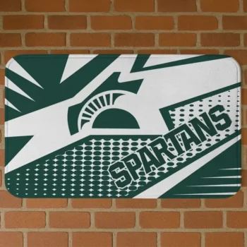 Michigan State Spartans Sharp Flash Green Doormat