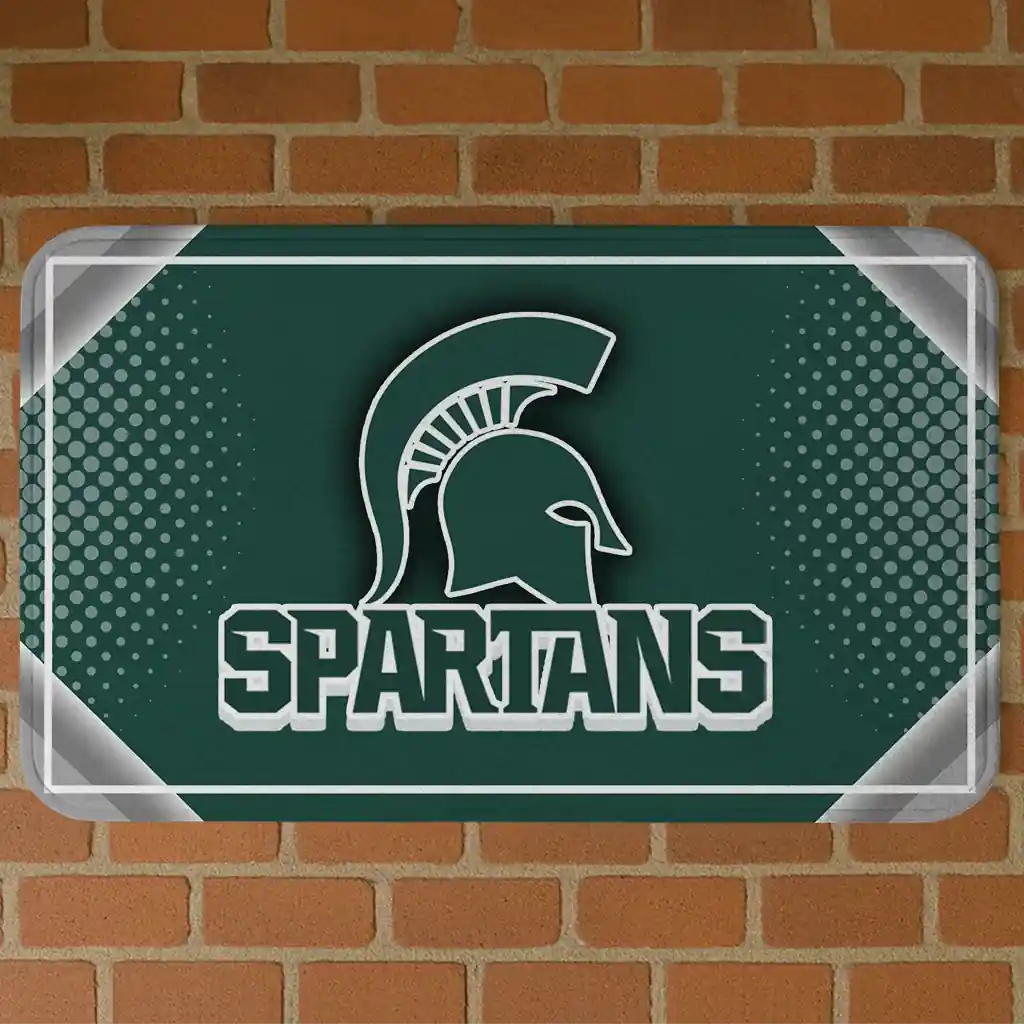 michigan-state-spartans-silver-halftone-green-doormat-best-selling.webp michigan state spartans silver halftone green doormat best selling