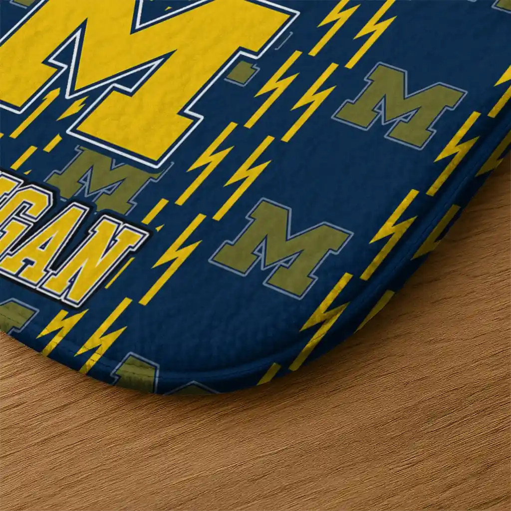 michigan-wolverines-bolt-row-blue-doormat-latest-model.webp