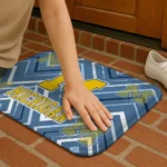 michigan-wolverines-chevron-geometrics-blue-doormat-best-selling.webp