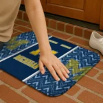michigan-wolverines-chevron-stack-blue-doormat-best-selling.webp