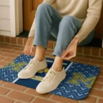 michigan-wolverines-chevron-stack-blue-doormat-best-selling.webp