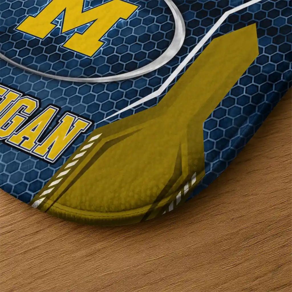 michigan-wolverines-hexagon-oval-blue-doormat-latest-model.webp