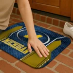 michigan-wolverines-hexagon-oval-blue-doormat-best-selling.webp